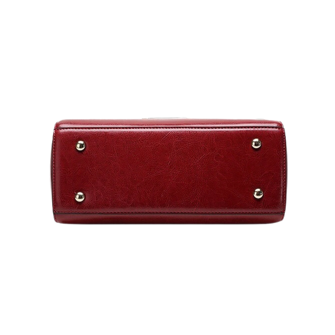 Wine Red Briefcase Carry